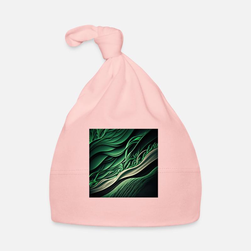 Everything is made of waves 7 Organic Baby Cap