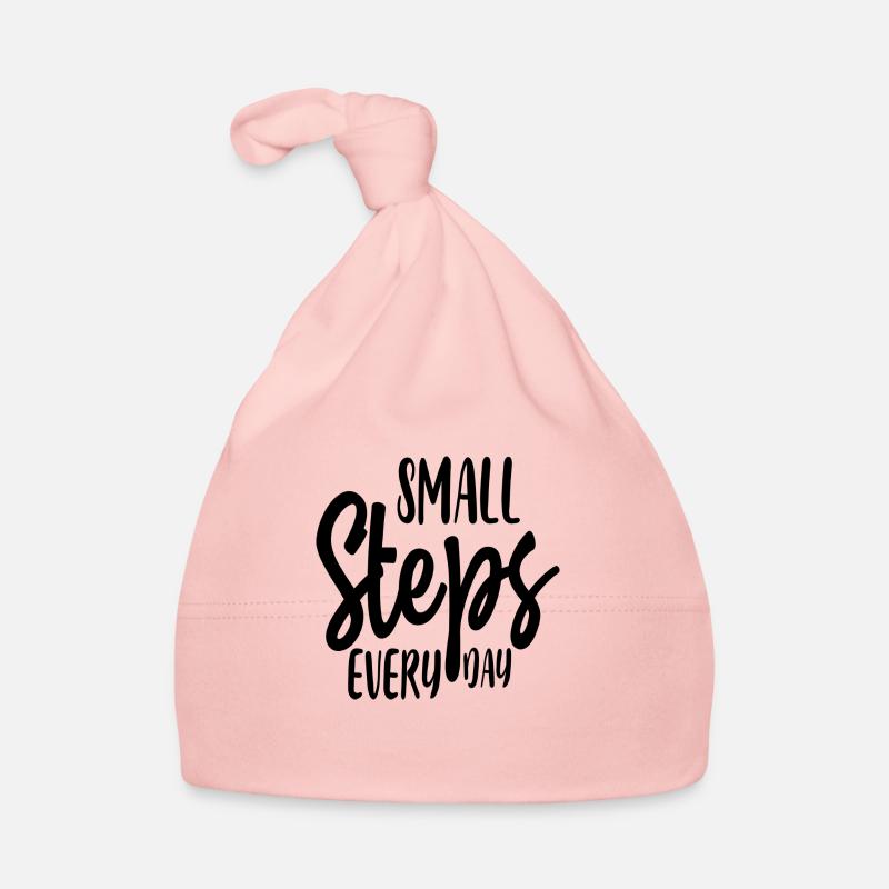 Small Steps Every Day Baby Bio-Mütze
