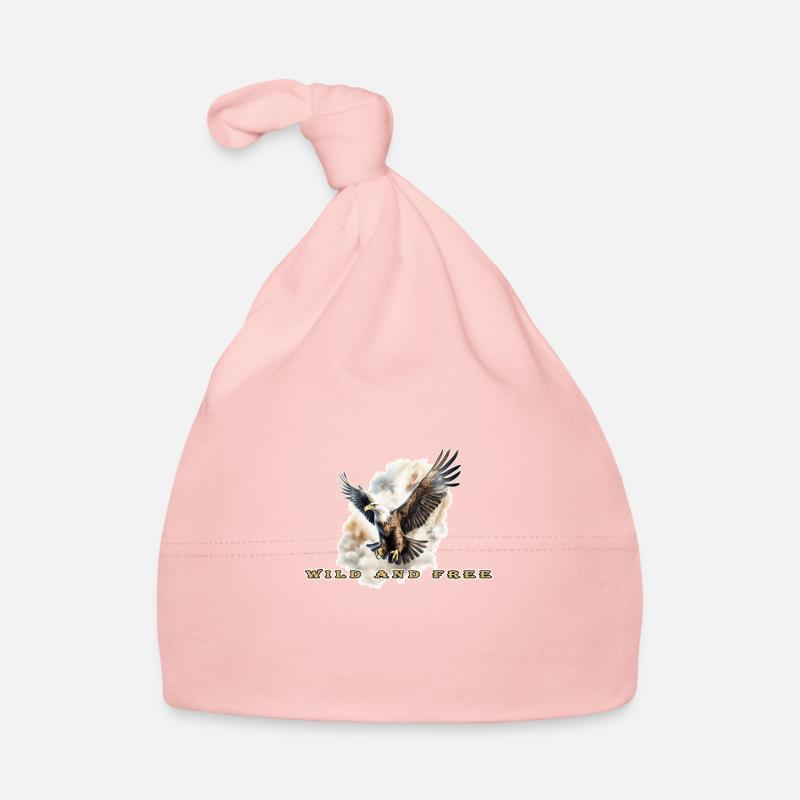 Sauvage et libre - Bonnet bio Bébé - rose