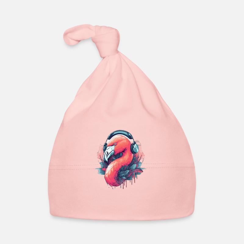 Flamingo Fusion Organic Baby Cap