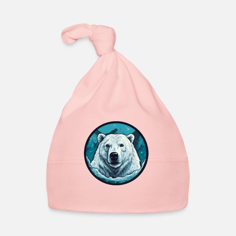 Eisbär Baby Bio-Mütze