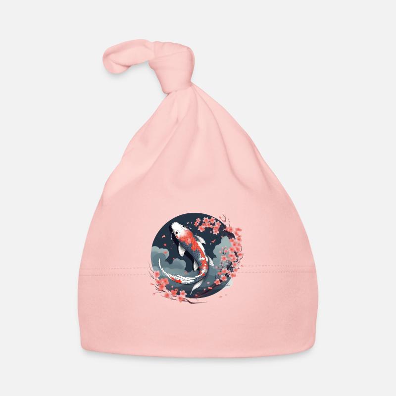 Cherry Koi Baby Bio-Mütze