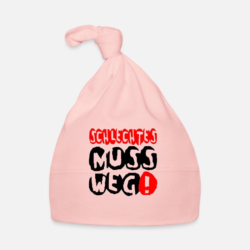schlechtes weg Baby Bio-Mütze