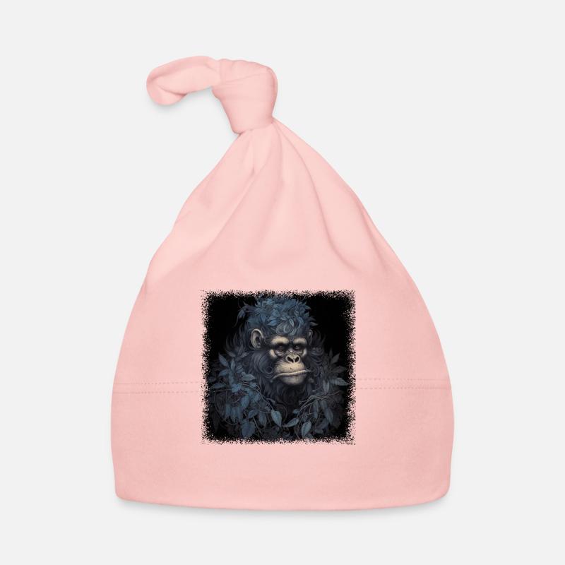 cool gorilla statement humor happy joke sayings Organic Baby Cap