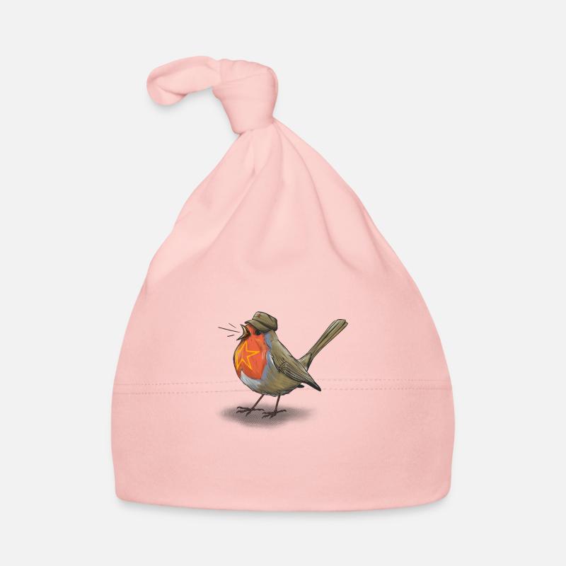 Roter Hals Baby Bio-Mütze