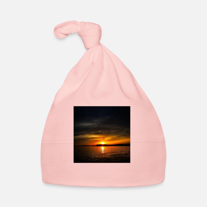 Coucher de soleil Bonnet bio Bébé