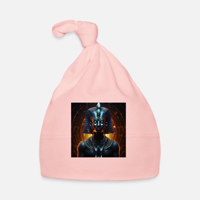Schwarzer Pharaon Baby Bio-Mütze