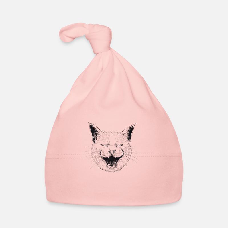 Chat qui rit Bonnet bio Bébé