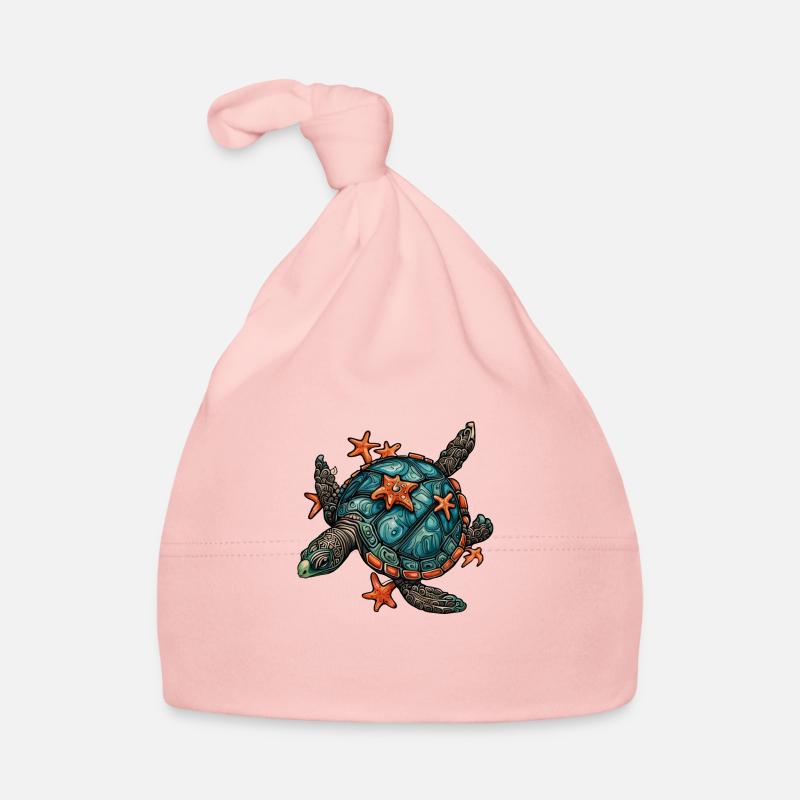 Turtle Organic Baby Cap