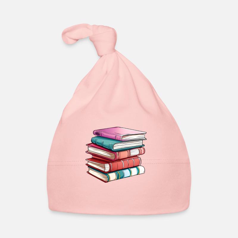 Book Reading Book Lover Gift Books Reader Organic Baby Cap