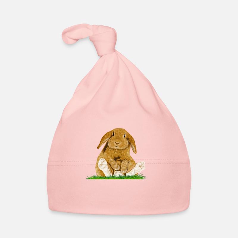 Lapin de Pâques Bonnet bio Bébé