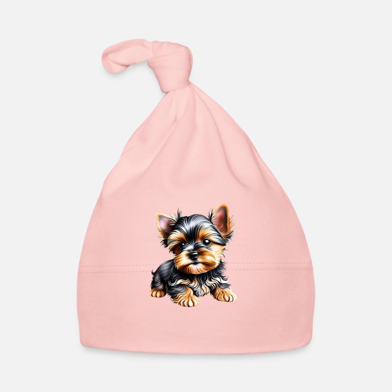 Yorkshire Terrier chiot chien propriétaire de chien Bonnet bio Bébé