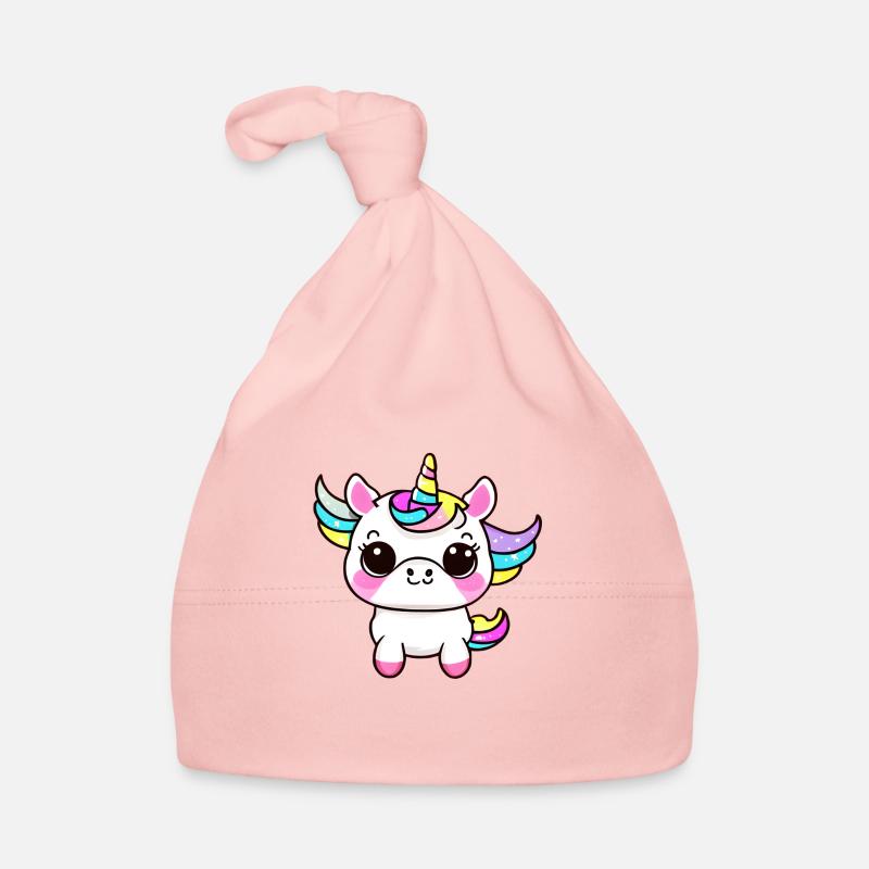 Einhorn Fabeltier Mädchen Einhörner Fabelwesen Baby Bio-Mütze