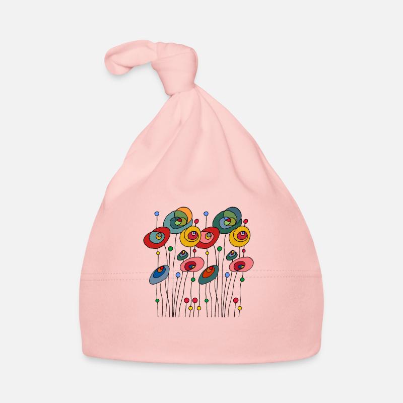 Flowers Organic Baby Cap