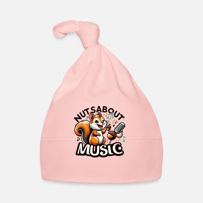 Nuts about Music Baby Bio-Mütze