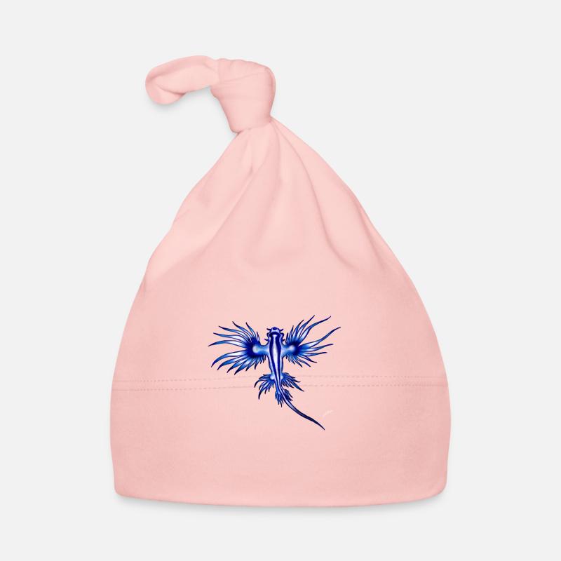DRAGON BLEU Bonnet bio Bébé