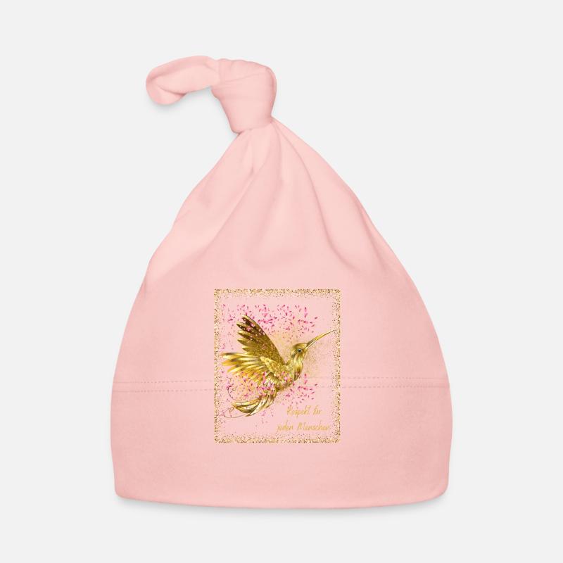 Vogel. Respekt. Baby Bio-Mütze