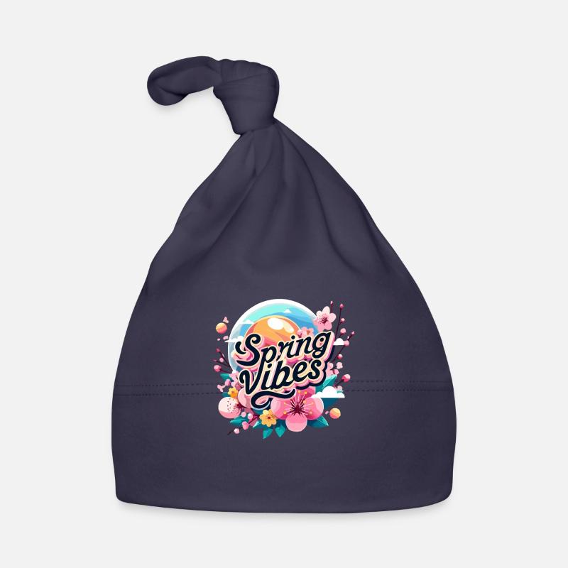 Spring Vibes Spring Awakening Organic Baby Cap