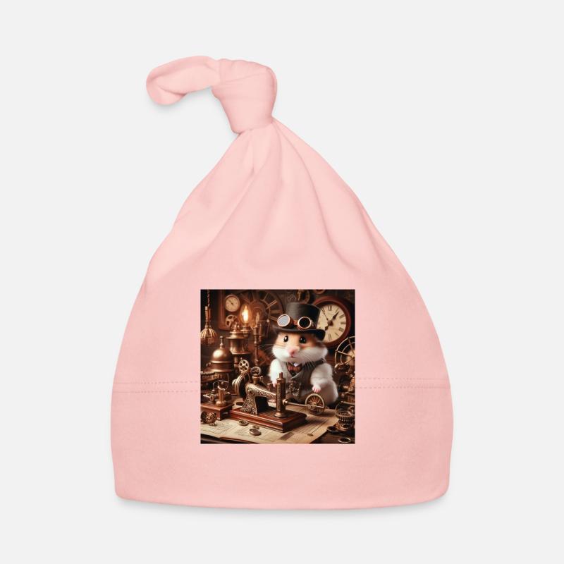 Steampunk Hamster Baby Bio-Mütze