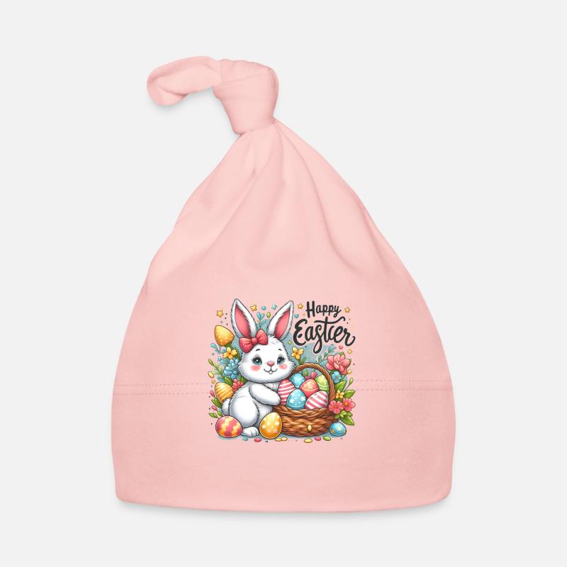 Happy Easter Baby Bio-Mütze