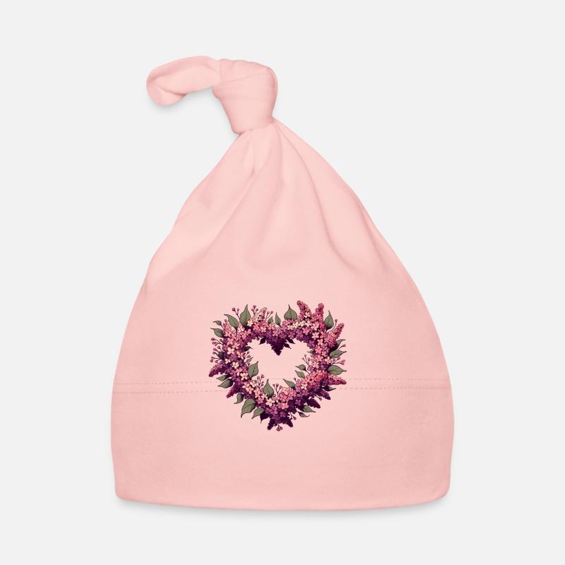 Buisson de fleurs lilas Bonnet bio Bébé