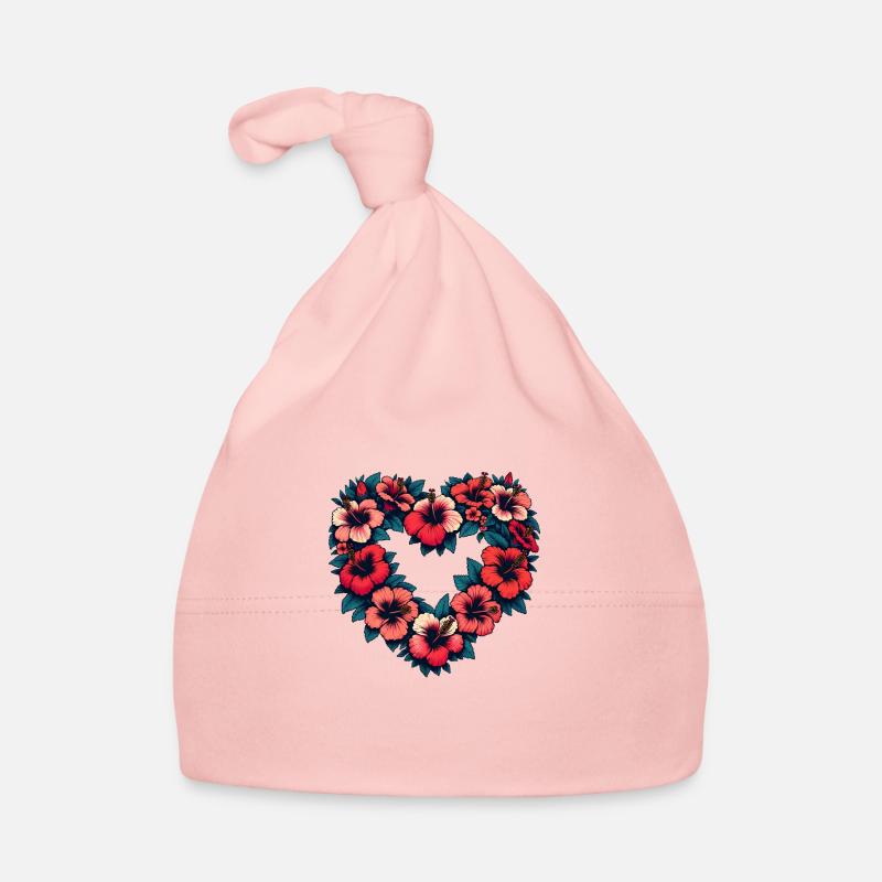 Hibiscus Organic Baby Cap