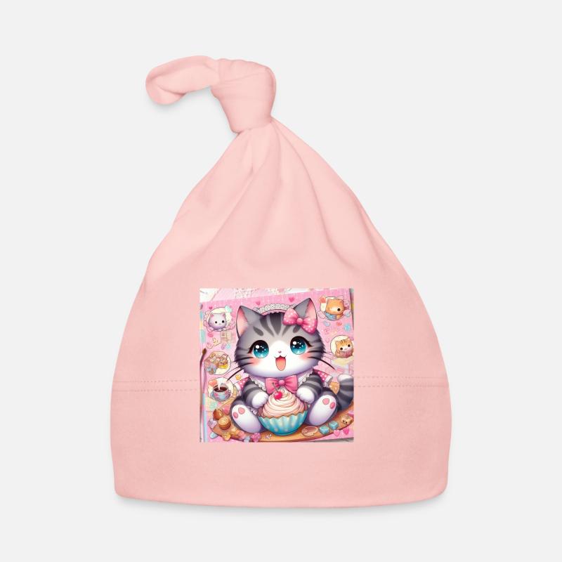 Gebäck Katze Baby Bio-Mütze