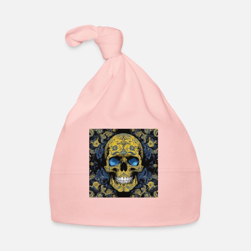 Skull Organic Baby Cap