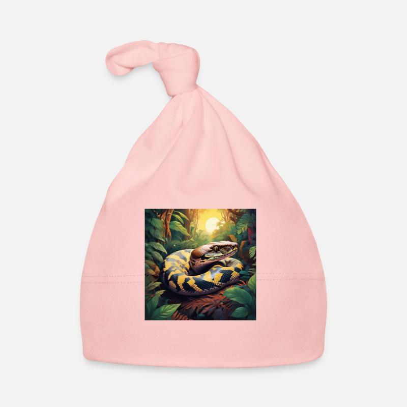 SCHLANGE Baby Bio-Mütze