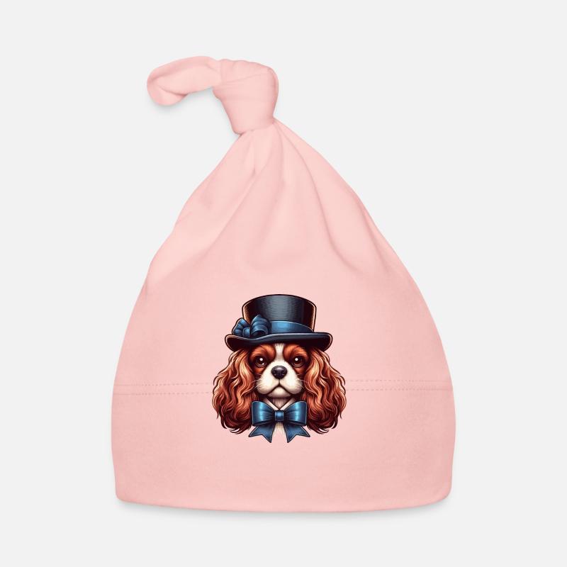 Cavalier King Charles chien Haut de forme Bonnet bio Bébé