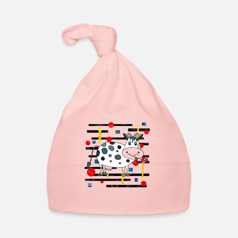 Kuh Baby Bio-Mütze
