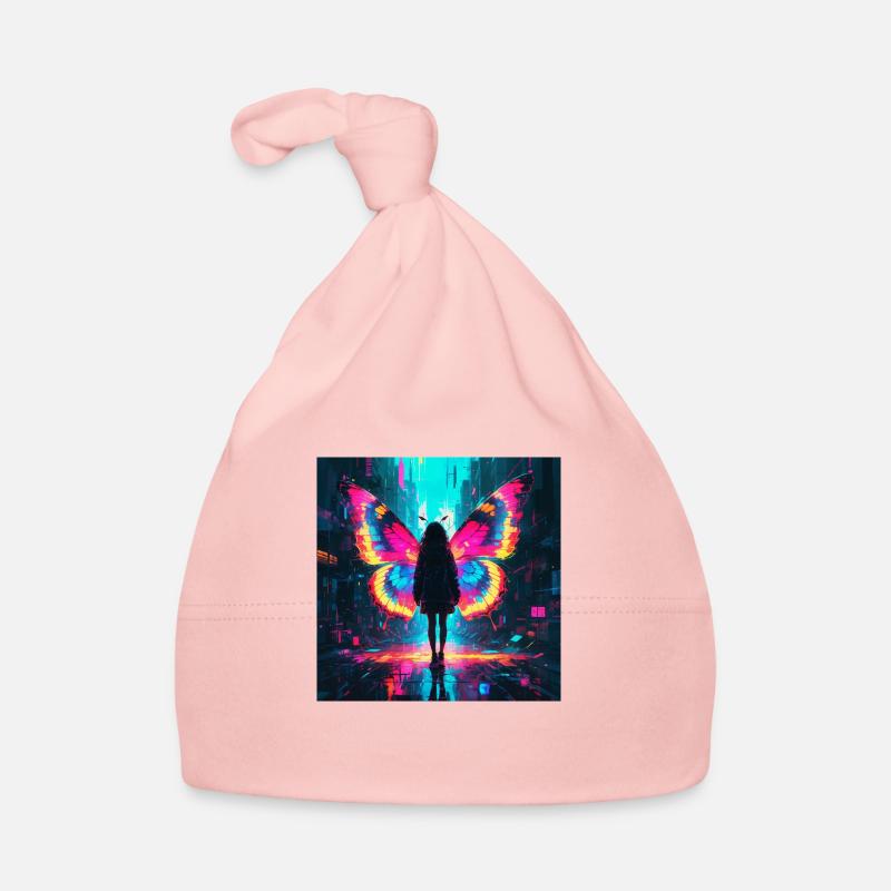 Métamorphose du papillon néon Bonnet bio Bébé
