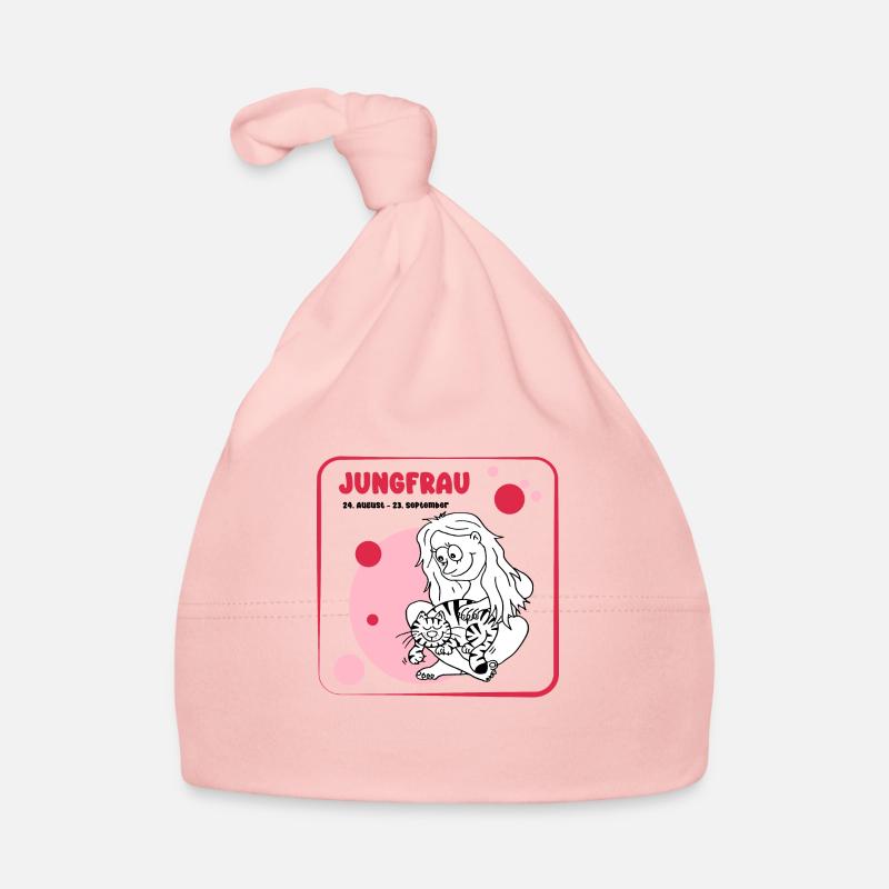 Sternzeichen Jungfrau Baby Bio-Mütze