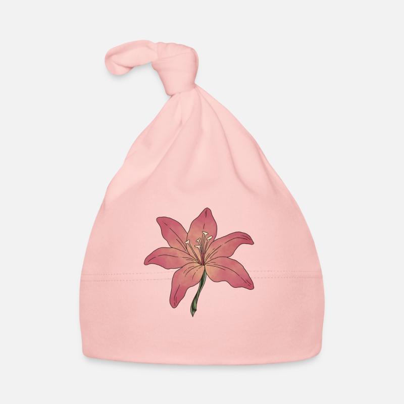 Fleur de lys Bonnet bio Bébé