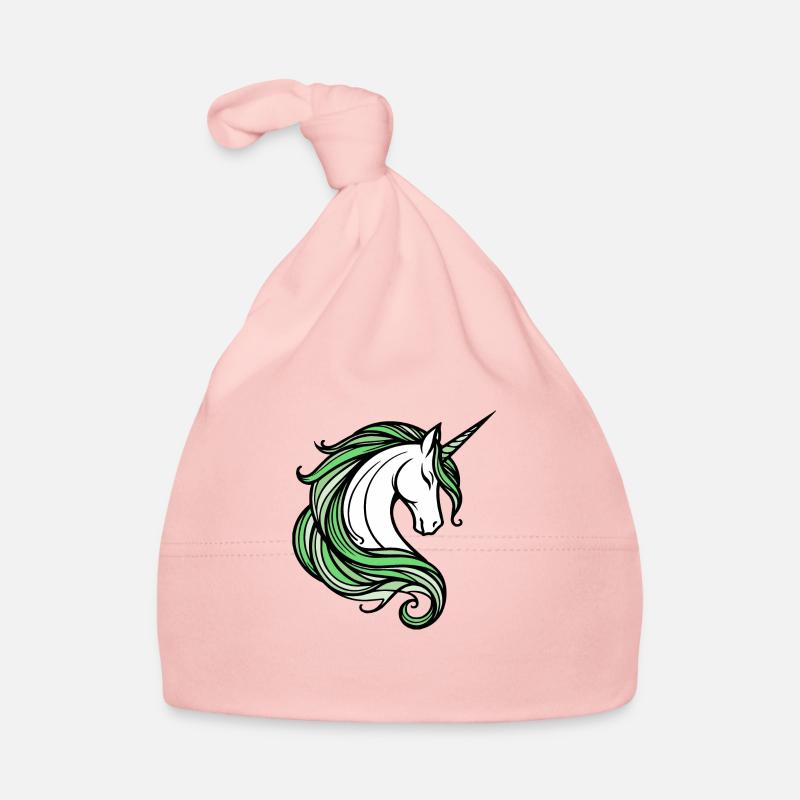 Einhorn Baby Bio-Mütze