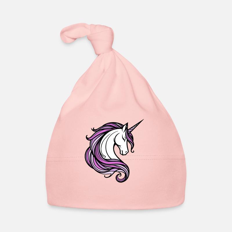 Einhorn Baby Bio-Mütze