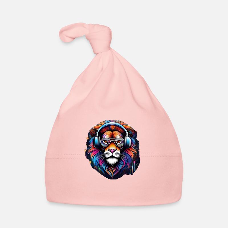 Techno Löwe Baby Bio-Mütze