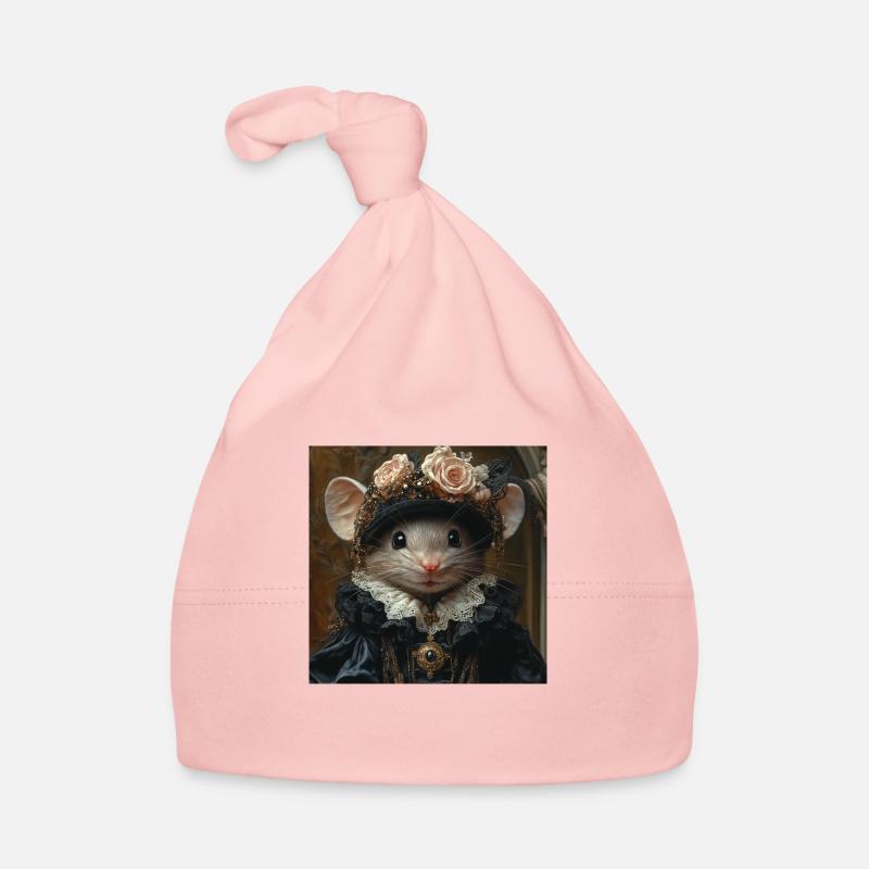 Souris gothique Bonnet bio Bébé