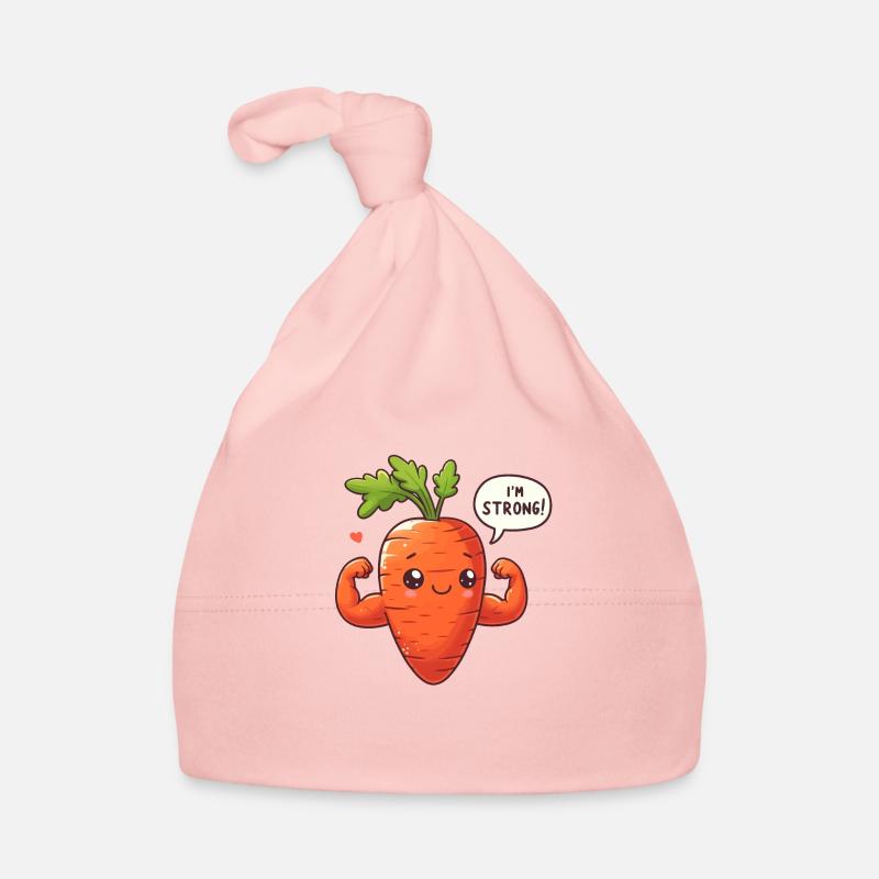 Strong Carrot Organic Baby Cap
