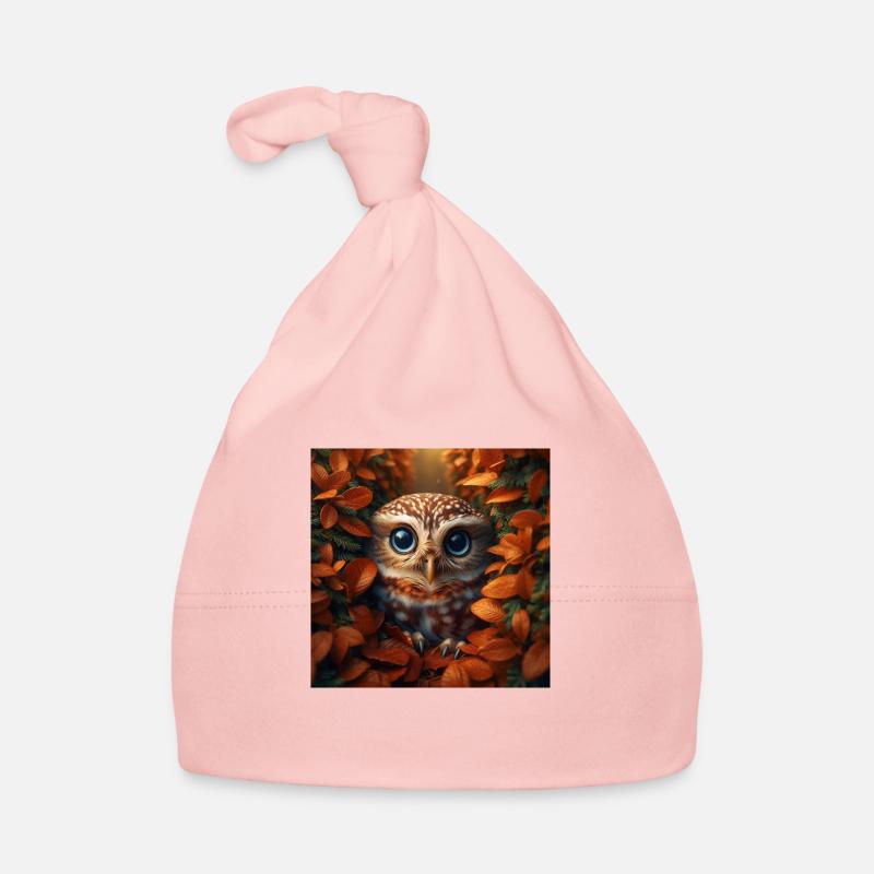 Sneaky owl Organic Baby Cap