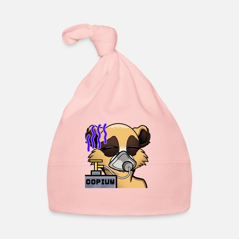Erdmännchen "Copium" Baby Bio-Mütze