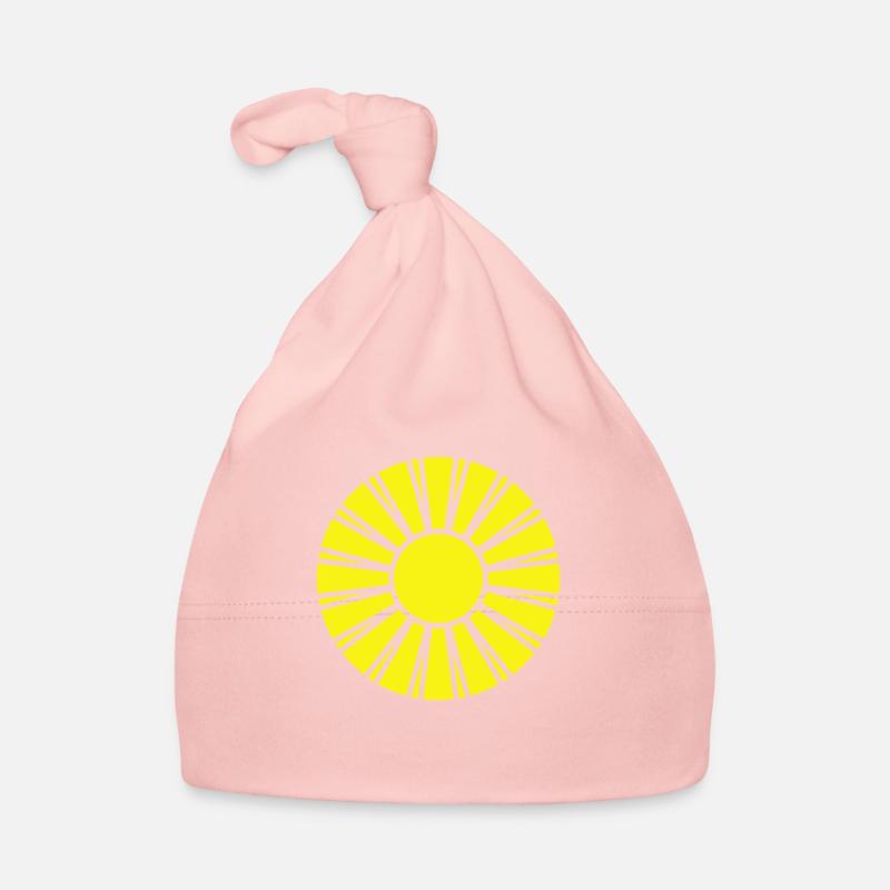 Bright Sun Rays Summer Glow Light Warmth Organic Baby Cap