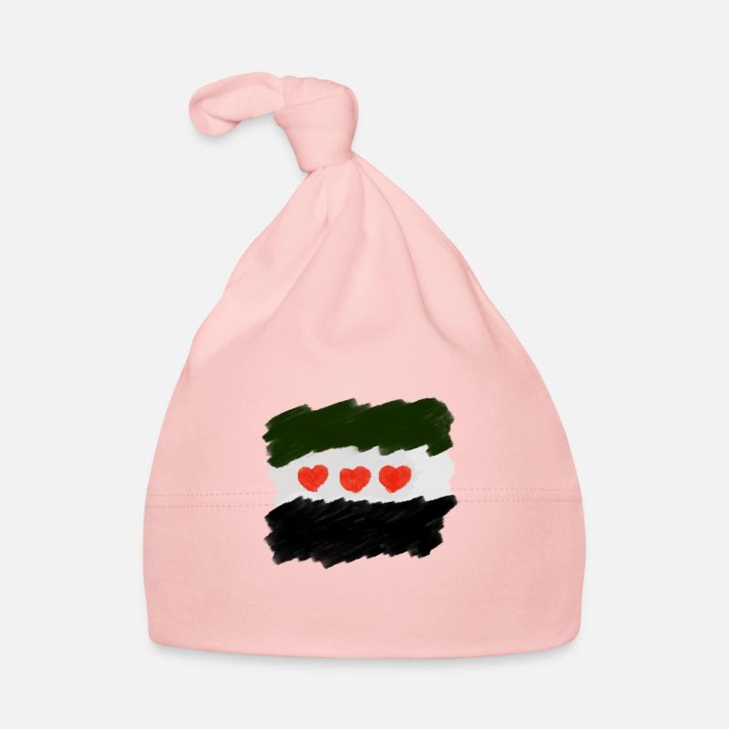 سوريا حرة Free Syria Baby Bio-Mütze