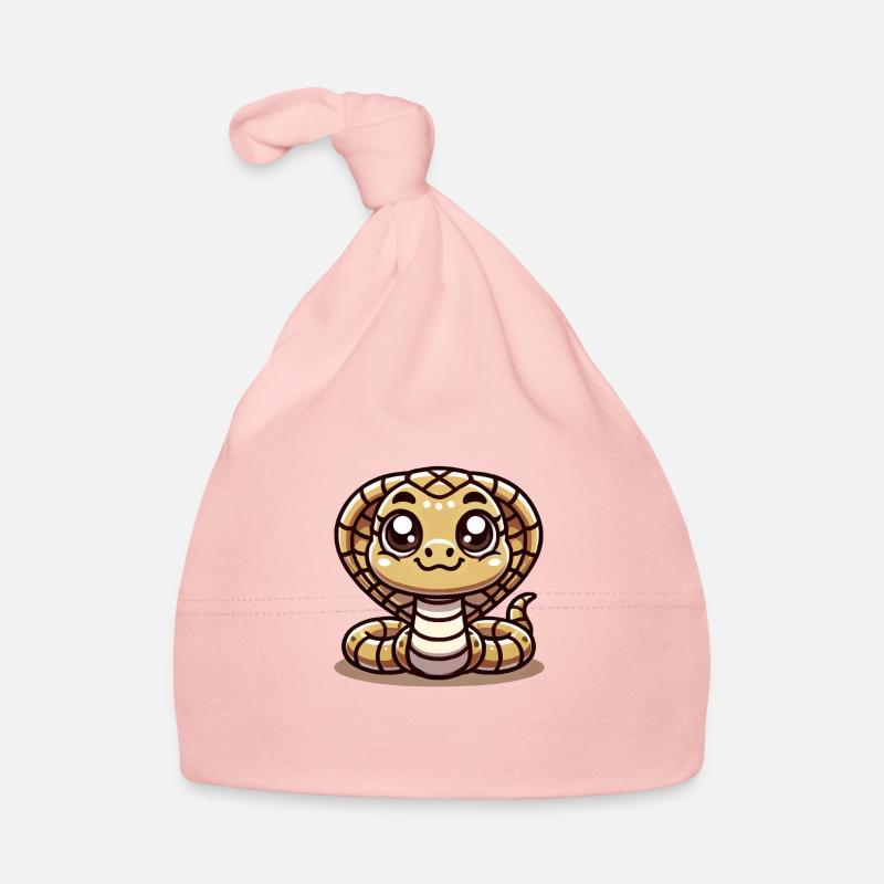 Cobra Snake Comic Organic Baby Cap
