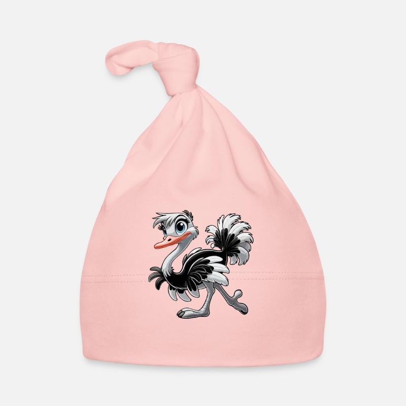 Ostrich Organic Baby Cap