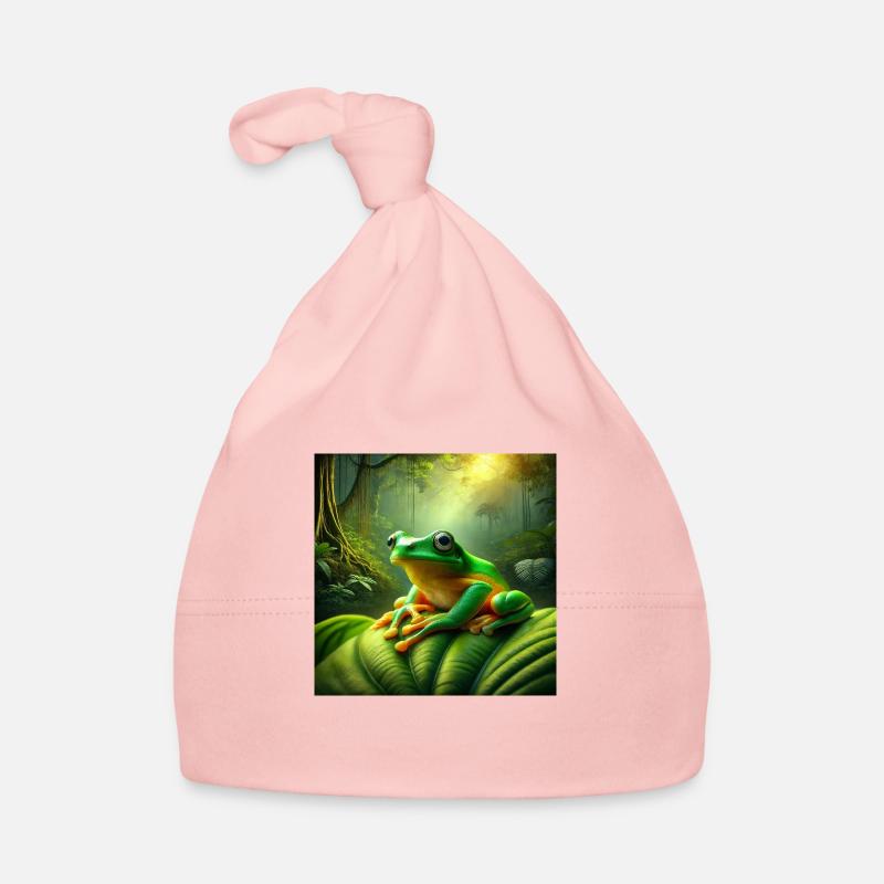Kambo Frog Baby Bio-Mütze