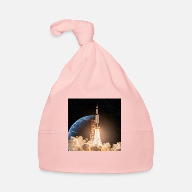 We have liftoff Organic Baby Cap
