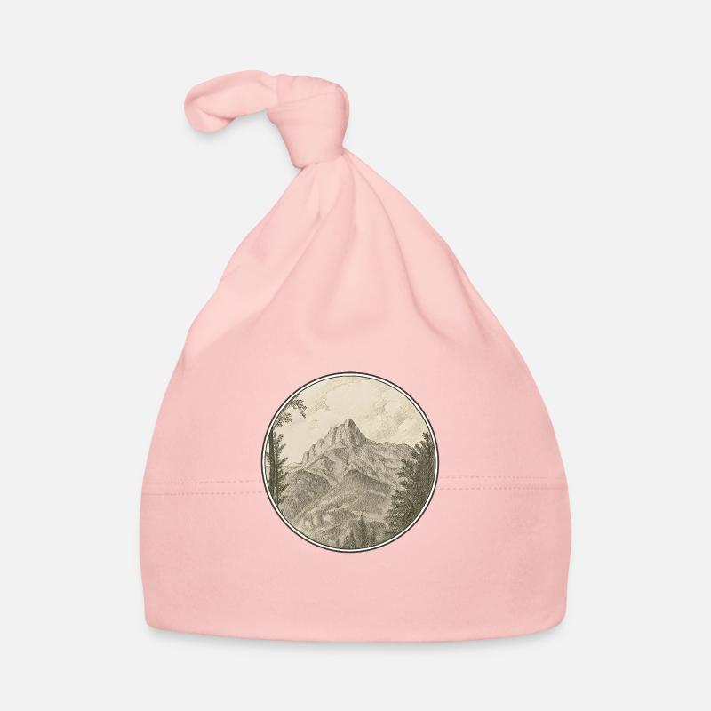 Majestic summit Organic Baby Cap