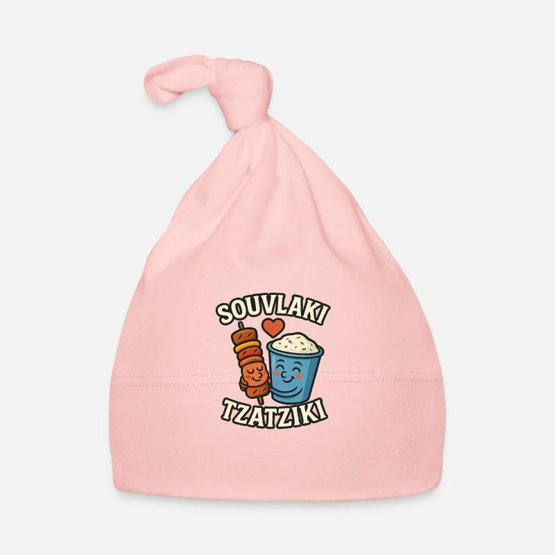 Souvlaki Tzatziki Baby Bio-Mütze