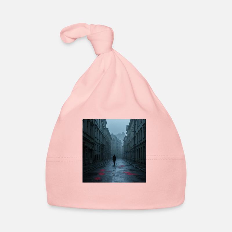 Ville de Fog Stream - Bonnet bio Bébé - rose